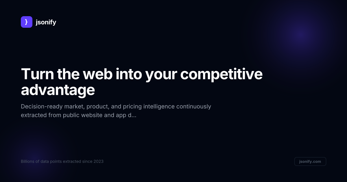 Jsonify screenshot 1